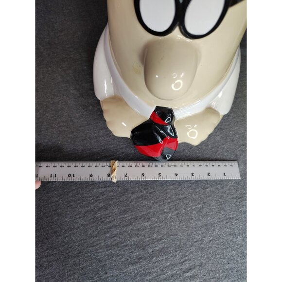 Dilbert Cookie Jar Collectible Antique Glass - Picture 4 of 6